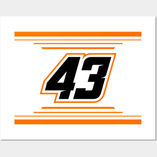 Ryan Ellis #43 2024 NASCAR Design Posters and Art